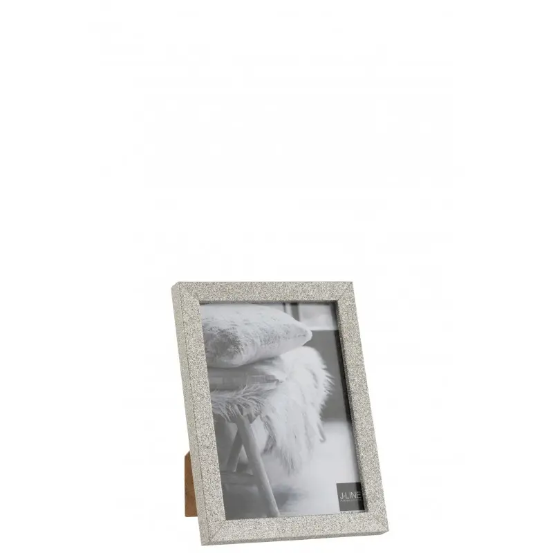 [8124] Cadre photo argenté M J-Line
