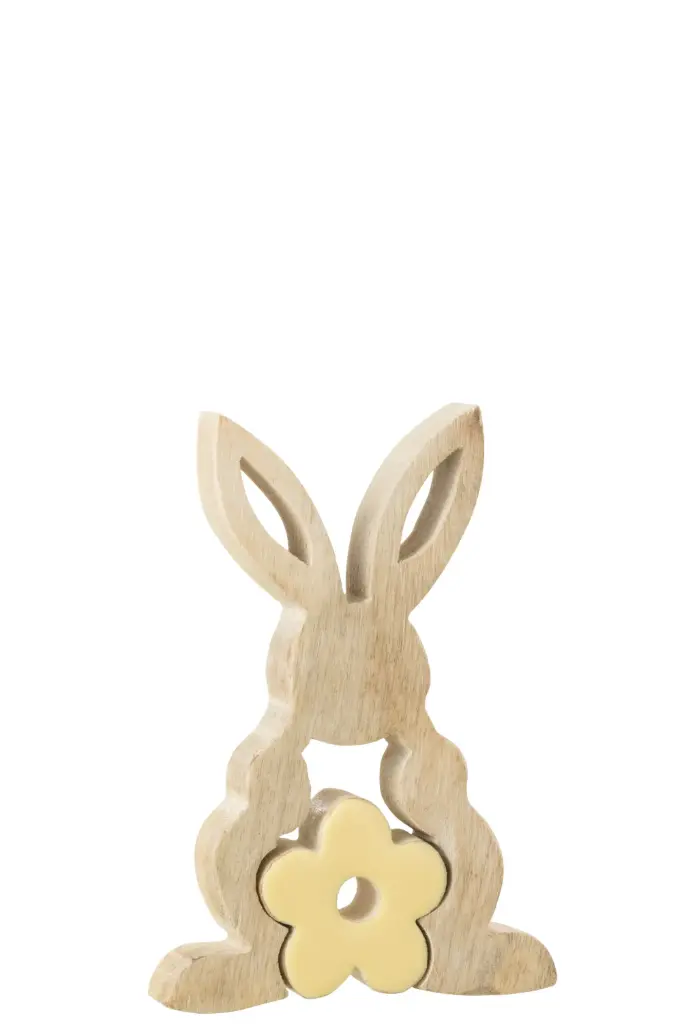 [31316] Lapin Fleur Milieu J-Line