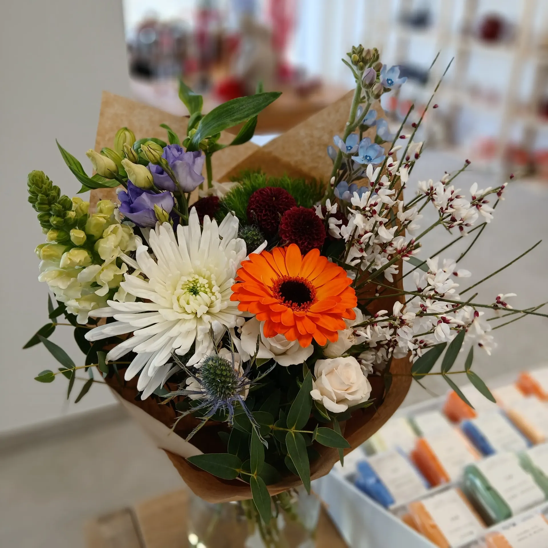 Le bouquet de la semaine blanc